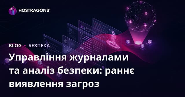 Управління журналами та аналіз безпеки: раннє виявлення загроз