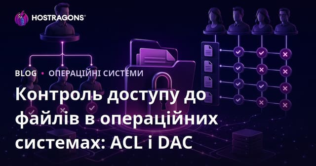 Контроль доступу до файлів в операційних системах: ACL і DAC
