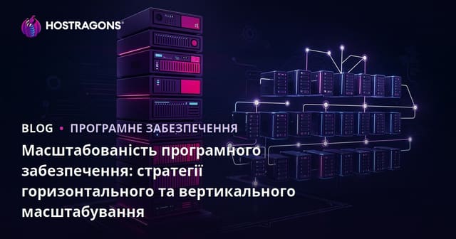 Масштабованість програмного забезпечення: стратегії горизонтального та вертикального масштабування
