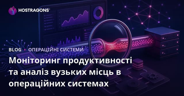 Моніторинг продуктивності та аналіз вузьких місць в операційних системах