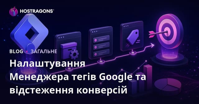 Налаштування Менеджера тегів Google та відстеження конверсій