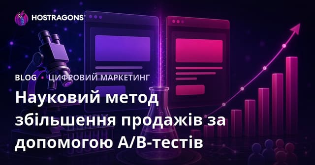 Науковий метод збільшення продажів за допомогою A/B-тестів
