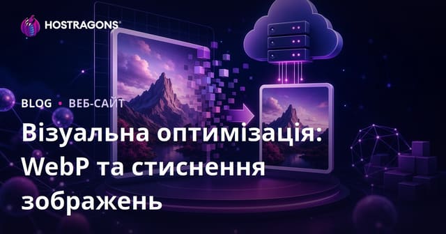 Оптимізація зображень: використання формату WebP та зменшення розміру картинок