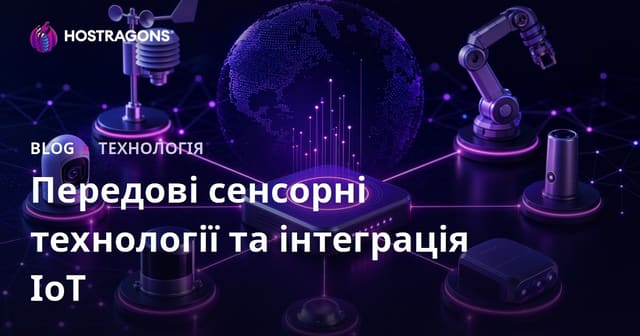 Передові сенсорні технології та інтеграція IoT