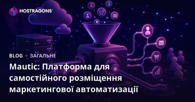 Mautic: Платформа для самостійного розміщення маркетингової автоматизації