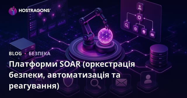 Платформи SOAR (Оркестрація безпеки, автоматизація та реагування)