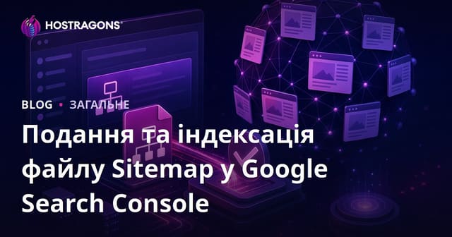 Відправка карти сайту та індексування в Google Search Console