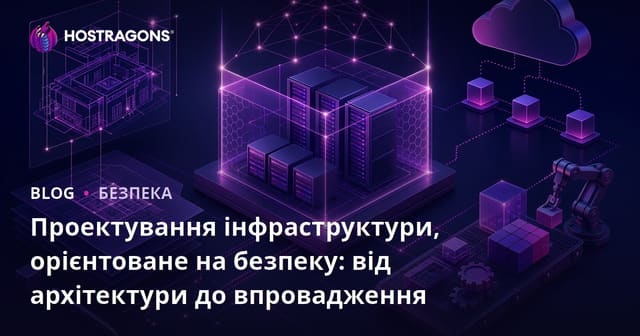 Проектування інфраструктури, орієнтоване на безпеку: від архітектури до впровадження
