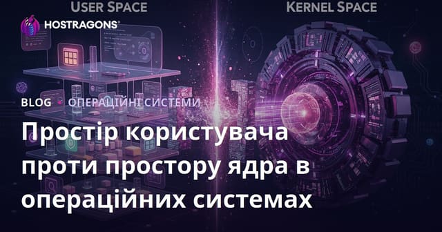 Простір користувача проти простору ядра в операційних системах