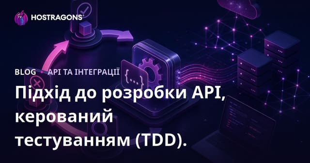 Підхід до розробки API, керований тестуванням (TDD).