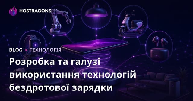 Розробка та галузі використання технологій бездротової зарядки