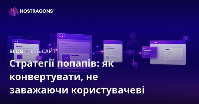 Стратегії попапів: як конвертувати, не заважаючи користувачеві