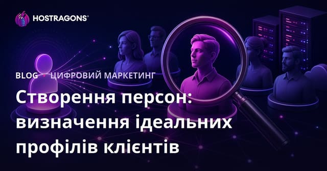 Створення персон: визначення ідеальних профілів клієнтів
