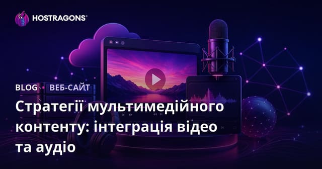 Стратегії мультимедійного контенту: інтеграція відео та аудіо