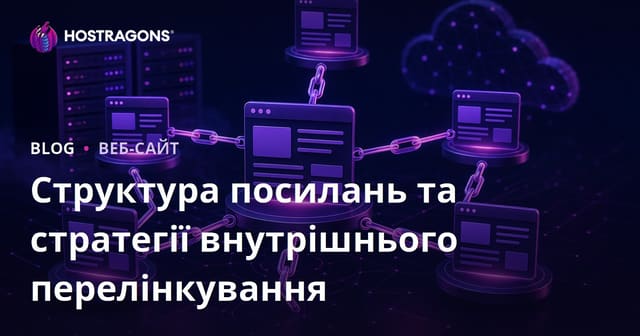 Структура посилань та стратегії внутрішнього перелінкування
