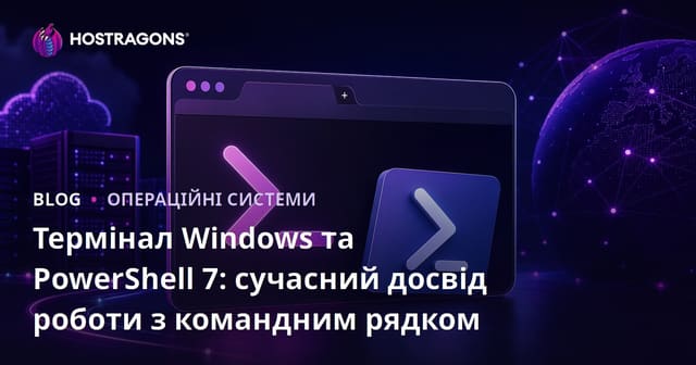 Термінал Windows та PowerShell 7: сучасний досвід роботи з командним рядком