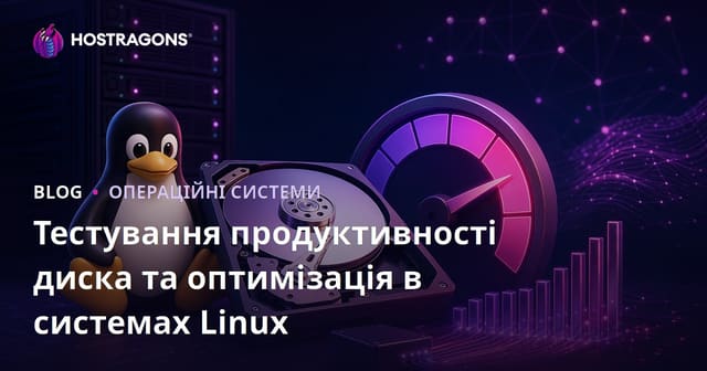 Тестування продуктивності диска та оптимізація в системах Linux