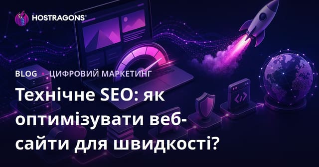 Технічне SEO: як оптимізувати веб-сайти для швидкості?