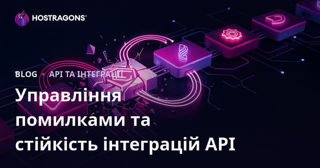 Управління помилками та стійкість інтеграцій API