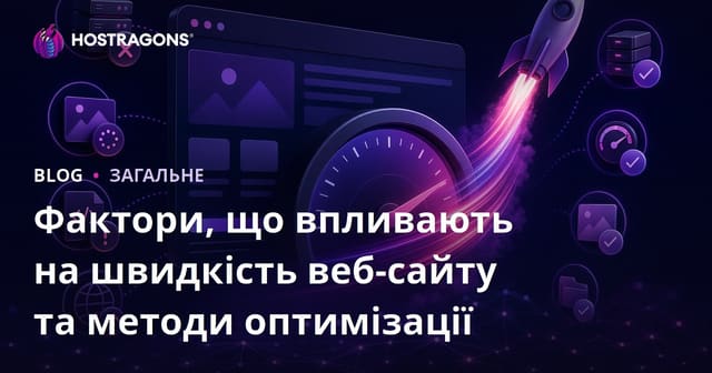 Фактори, що впливають на швидкість веб-сайту та техніки оптимізації