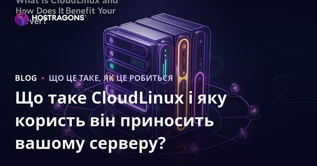 Що таке CloudLinux і яку користь він приносить вашому серверу?