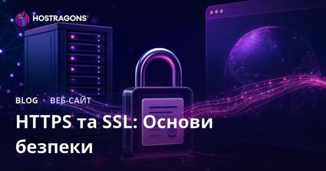 HTTPS та SSL: Основи безпеки