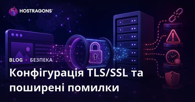 Конфігурація TLS/SSL та поширені помилки