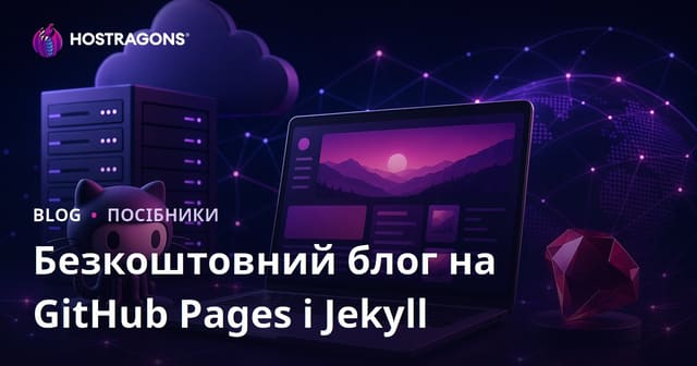 Як безкоштовно створити блог на GitHub Pages і Jekyll: покрокове керівництво для українців