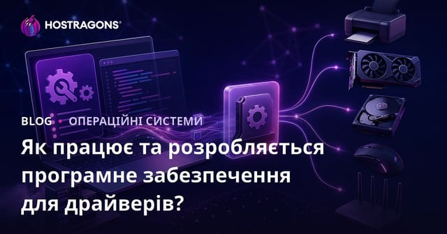 Як працює та розробляється програмне забезпечення для драйверів?