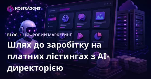 Як створити каталог інструментів штучного інтелекту та заробляти на платному розміщенні