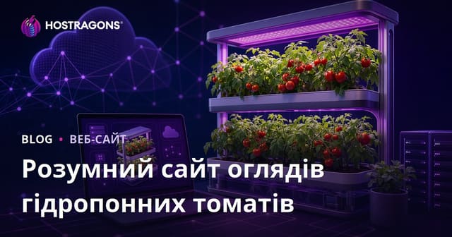 Посібник зі створення сайту лише про вирощування розумних гідропонічних помідорів вдома