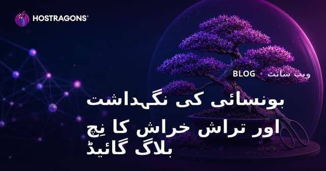 صرف بانسائی درخت کی دیکھ بھال اور کاٹنے کی تکنیکوں پر بصری مرکوز بلاگ