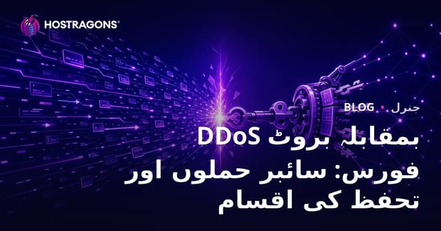 DDoS بمقابلہ بروٹ فورس: سائبر حملوں اور تحفظ کی اقسام