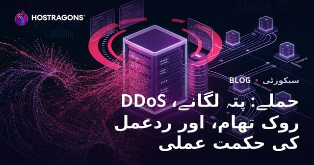 DDoS حملے: پتہ لگانے، روک تھام، اور ردعمل کی حکمت عملی