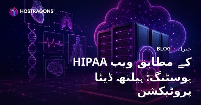 HIPAA کے مطابق ویب ہوسٹنگ: ہیلتھ ڈیٹا پروٹیکشن