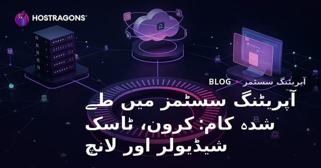 آپریٹنگ سسٹمز میں منصوبہ بند کام: Cron، Task Scheduler اور Launchd