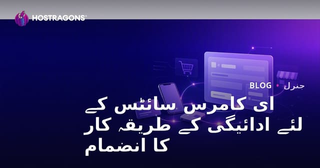 ای کامرس سائٹس کے لئے ادائیگی کے طریقہ کار کا انضمام