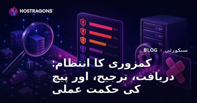 کمزوری کا انتظام: دریافت، ترجیح، اور پیچ کی حکمت عملی