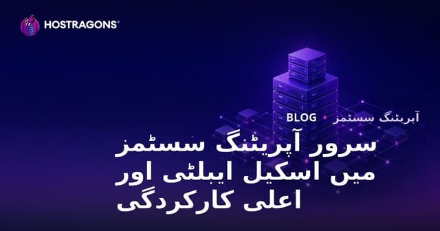 سرور آپریٹنگ سسٹمز میں اسکیل ایبلٹی اور اعلی کارکردگی