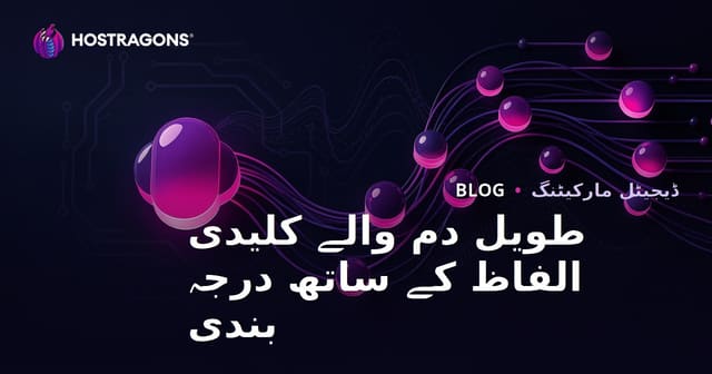 لمبی دم والے کلیدی الفاظ سے آسان SEO رینکنگ حاصل کریں