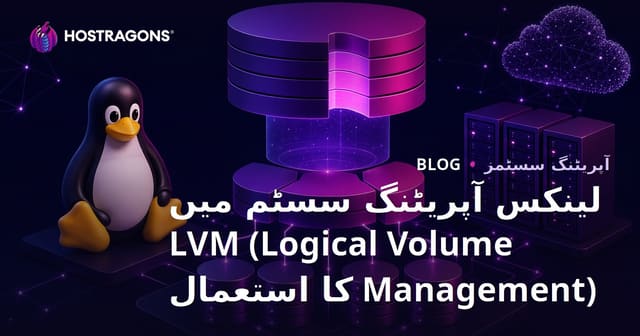 لینکس آپریٹنگ سسٹم میں LVM (Logical Volume Management) کا استعمال