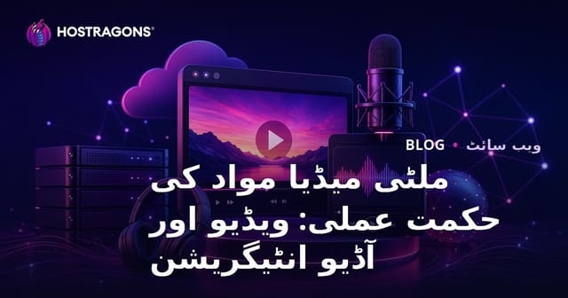 ملٹی میڈیا مواد کی حکمت عملی: ویڈیو اور آڈیو انٹیگریشن
