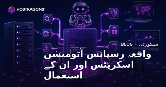 واقعہ کا جواب خودکار سکریپٹس اور ان کے استعمالات