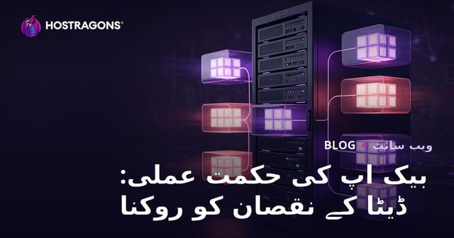بیک اپ کی حکمت عملی: ڈیٹا کے نقصان کو روکنا