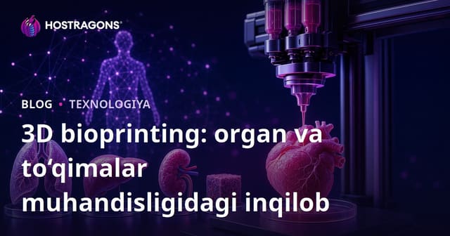 3D Bioprinters: Tibbiyot va Tkan Mühendisligida Inqilob