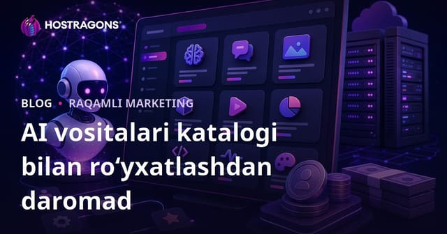 AI Asboblar Katalogi Sayti Orqali Ro‘yxatga Olish To‘lovi Bilan Daromad Topish