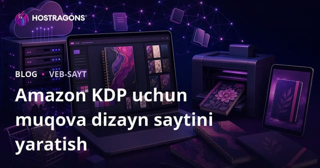 Amazon KDP uchun daftar va reja kitobi muqova dizayn saytini yaratish (SEO)