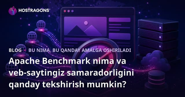 Apache Benchmark Nima va Veb Saytingizning Ishlash Testi Qanday Qilib Olib Boriladi?
