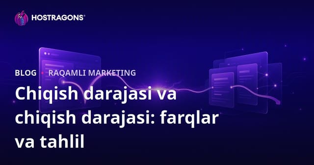 Chiqarish Ko‘rsatkichi va Hozirgi Chiqarish Ko‘rsatkichi: Farqlar va Tahlil