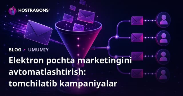 Elektron pochta marketingini avtomatlashtirish: tomchilatib kampaniyalar